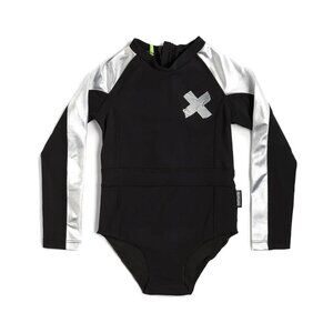 Nununu Long Sleeve Swimsuit in Black
